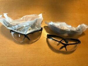Uvex Military Issued Made in USA XC Genesis Safety Glasses - 2 Pairs Extra Lens