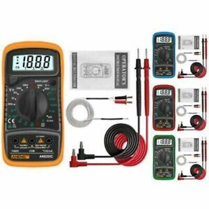 AC DC ANENG AN8205C Digital Multimeter AN8205C Ammeter Electron Probes