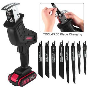 New 1500mAh Cordless Reciprocating saw W/ Battery&amp;charger recip s-abre saw USA