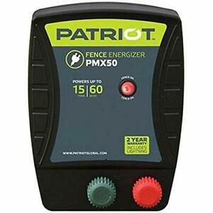 Patriot PMX50 Electric Fence Energizer 0.50 Joule