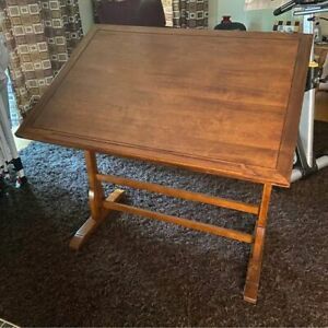 Studio Designs Vintage 42” in Rustic Oak Drafting Table