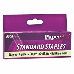 PAPERPRO ACI1901 Staples,1/4 In. Leg,PK5000