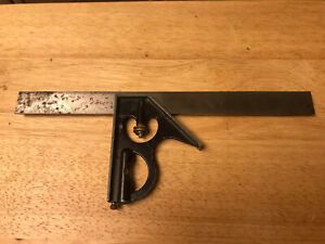 Starrett 12&#034; Square Hardened No. 4 Grad