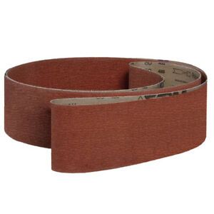 VSM 315084 Ceramic Abrasive Belt,120G,Y-We,PK10