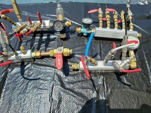 Gas and Water distribution  manifold