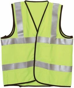 OCCUNOMIX LUX-SSFG/FR-YS Flame Resist Vest,Class 2,S,Ylw