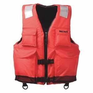 KENT SAFETY 150200-200-050-12 Life Vest,Elite Dual-Sized,L/XL