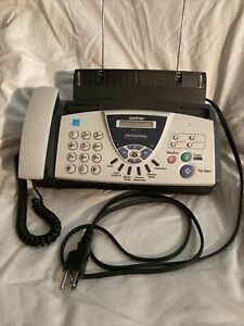 Brother FAX-575 Personal Fax Phone &amp; Copier Tested Works Great