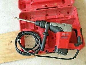 Milwaukee SDS-Max Electric Rotary Hammer Drill with Case and Chisel