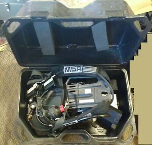 MSA 4500 PSI SCBA Frame Harness w/Nightfighter Module, CBRN Attachment, and Case