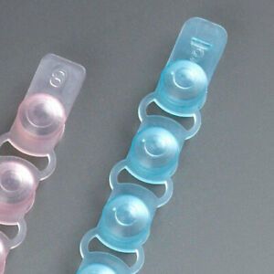 GLOBE SCIENTIFIC 110578B Cap Strip For Reaction Strips,PK125