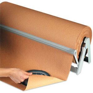 36&#034; Indented Kraft Paper Rolls - 1 Roll