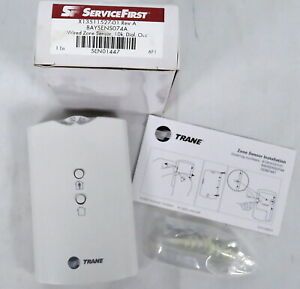 TRANE ServiceFirst Wired Zone Sensor SEN01447 10k Dial X13511527-01 REV A NEW