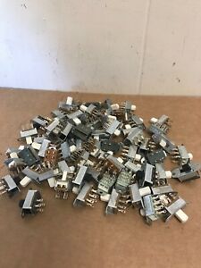 Leviton UND LAB INC DPDT Toggle Switch ON-OFF-ON .5a-250VAC .5a-125VAC Lot Of 68