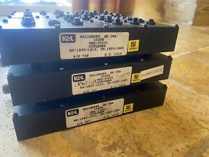 K&amp;L Microwave WSD-00001 PCS Fullband Duplexer Rx 1850-1910MHz Tx 1930-1990MHz