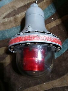 Federal Signal Model: 27XST Explosion Proof Strobe Light.  Series B  Amber