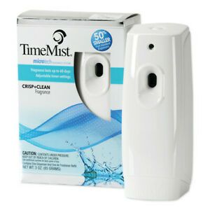 TIMEMIST TMFB32PK Metered Aerosol Fragrance Dispenser Refills, Crisp &amp; Clean, 3