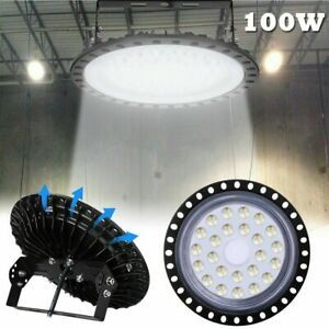 100W Super Bright Warehouse LED UFO High Bay Lights Factory Shop GYM Light Lamp