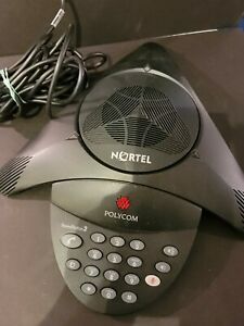 Refurbished Nortel NTAB4213 Audio Conferencing Unit (Black) + Polycom #2201