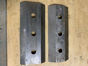 Wood Chipper Knives 7 1/4&#034; x 3&#034; x 1/2&#034; QTY: 2