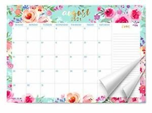 Sweetzer &amp; Orange 2021 Calendar. 16 Month Desk Calendar 2021-April 2022 – Flo...