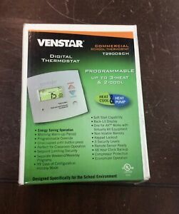 Venstar - T2900SCH - SchoolStat Specialty Thermostat Digital Programmable B117