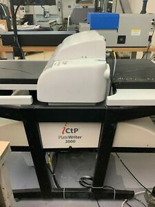 Glunz &amp; Jensen Inkjet Computer to Plate System iCTP Platewriter 2000