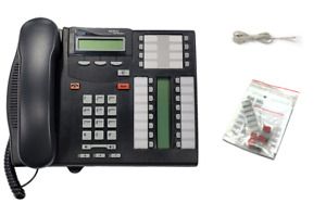 Nortel T7316E Display Phone NT8B27 (Charcoal/Refurbished)