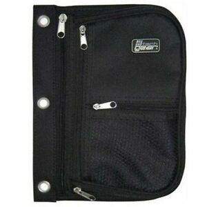 NWT* Tech Gear Black 3 Pocket Expandable 3-Ring Binder Pouch Organizer