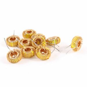 10 Pcs Toroid Core Inductor Wire Wind Wound 33uH 35mOhm 2A Coil