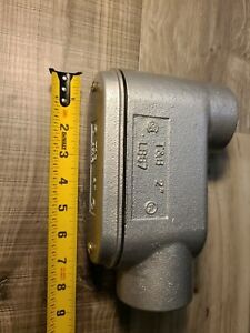 T&amp;B 2&#034; LB67 Conduit Body and 670G Cover