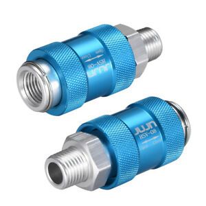 Speed Control Valve 1/4&#034; G Thread Pneumatic Flow Control Hand Slide Valve 5Pcs