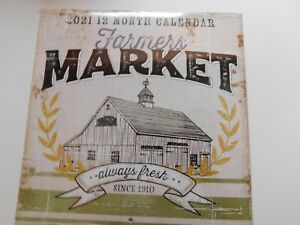 2021 Farmers Market Calendar brand new!