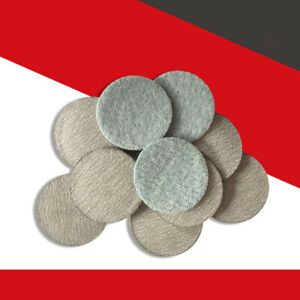 25mm Dry Sanding Discs Hook &amp; Loop Sandpaper Polishing Abrasive Pad 60-1000 Grit