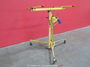 Panel Lift 138-2 Portable Drywall Sheetrock Panel Material Hoist bidadoo