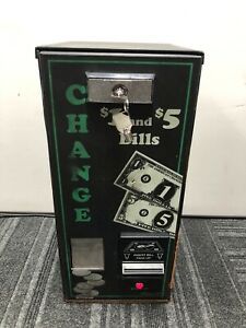 American Changer AC500 Change Machine Dollar Bill Coin Changer