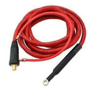 Soft Hose TIG Torch Connector 2.4 Electrode Clamp 4M Accessories Metal + Plastic