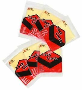 Painter&#039;s Tack Cloth 6 pack Paint Woodworking Sticky Tac Rag 18&#034;x36&#034; Clean Dust
