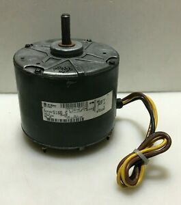 GE 5KCP39GFS166S Carrier HC37GE210A Condenser Fan Motor 825 RPM used #MB238