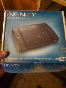 Infinity IN-USB-2 USB Transcription Foot Control Pedal New