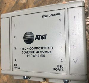 AT&amp;T 146C CO / 4x4 Secondary Line Protector COMCODE 407228923/PEC 8310-004