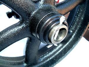 ANTIQUE HIT MISS GAS ENGINE CART WHEEL WASHER SET 1-1/16&#034; ID FOR 3/4&#034; PIPE AXLE