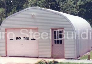 DuroSPAN Steel 30x32x14 Metal DIY Garage Shop Buildings Open Ends Factory DiRECT