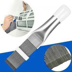 Cleaning Tool A/C Fin Repair Coil Comb - HVAC Condenser Radiator Stainless Steel