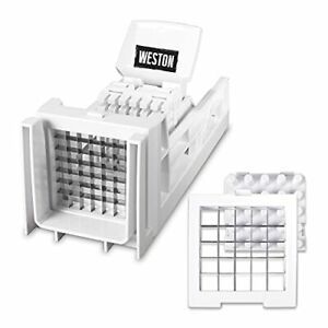 Stainless Steel 2 Blades French Fry Cutter Vegetable Potato Chopper Slicer Dicer