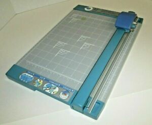 CARL Professional 12&#034; Rotary Paper Trimmer Set 1 x Blades Cuts 10 Sheets RT200