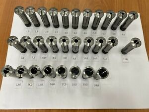 Schaublin collets W20 set