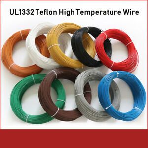 OD 2.71mm UL1332 Tinned Copper Teflon High Temperature Wire 13AWG Connector Wire