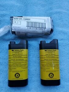 3M Breathe Easy PAPR Turbo  NiCad Battery Only   Model No 520-01-15R01 *lot of 3