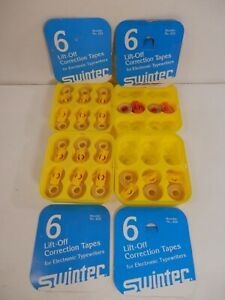 17 Swintec Tapes 422 15 yellow correction plus 1 silver &amp; 1 orange